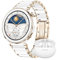 HUAWEI WATCH GT 5 Pro 42 mm Smartwatch, Sharp-Edged Design, Pro-level Sports Watch, Health Tracking, ECG monitoring, up to 7 Days Battery Life, GPS, Bluetooth call+FreeBuds 5i, White Ceramic