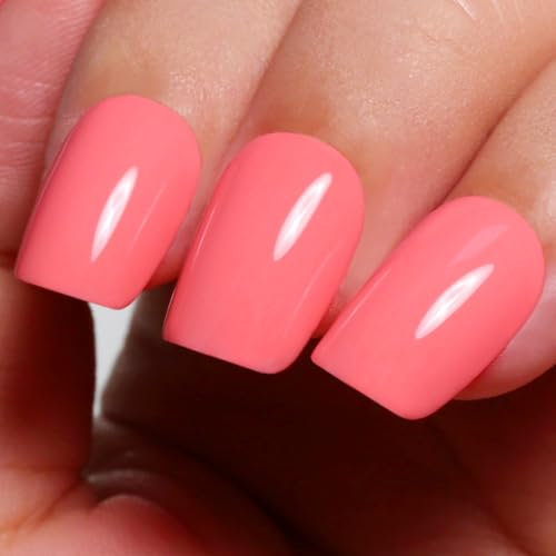 Ozzeal Vernis Semi Permanent Pastel, 15ml Pastel Rose Gel Nail Polish Art Démarrage Manucure Vernis À Ongles Gels Printemps Eté Vernis Gel UV DIY Nail Art Kit De Démarrage