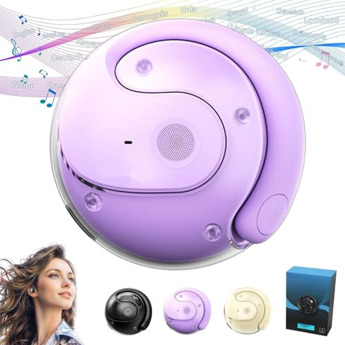 Eevhrqw Hy-t26 Pro Wireless Bluetooth Translation Earbuds,language Translator Device,ai Translator Earbuds,Equipped with AI App, Translation Headphones Support 75 Languages, HiFi Stereo Sound