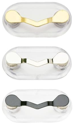3 Stück Magnetischer Brillenclip, Tragbarer Brillenclip, Brillenbefestigungswerkzeug, Kreativer Brillenclip, Ausweishalter