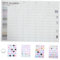 DIYEAH 2 Stück 365 Geld Sparen Selbstdisziplin Zeitplan Liste Kalender 2020 Tagesplaner Planer 2020 Papier Wand Geplanter Tag Jahreskalender Arbeitskalender Countdown-kalender