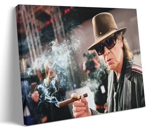 ZHXIAOLDE Udo Lindenberg Singer Art Poster Dekorative Malerei Leinwand Wandkunst Wohnzimmer Poster Schlafzimmer Malerei,Wandkunst Bilddruck Moderne Familienzimmer Dekor 12x18inch(30x45cm)