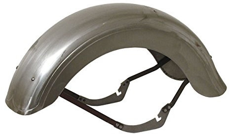 Garde-boue avant pour moto, fourche Springer, 37-48 Big Twin et WLC, acier, 27 cm - Garde-boue avant Springer, garde-boue large, pour Harley - Davidson FL et WLC 37-48