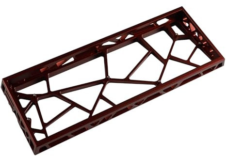 YMDK 60% Hollow60 GH60 Aluminium-Gehäuse für Wooting60HE Poker2 Pok3r DZ60 YD60MQ GK61 GK64 DK64, ähnlich wie Holy60 (eloxiertes Rot)