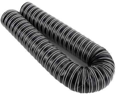 WENYOG Abluftschlauch 60mm 76mm Innendurchmesser Länge 100cm Luft Diesel Heizung Kanal Rohr Schlauch Hochtemperaturbeständig for Auto Camper LKW Caravan(76mm)