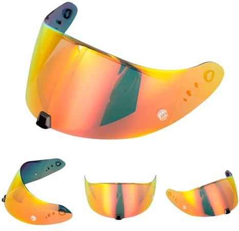 Helmet Visor for EXO 520 1400 R1 Tinted Visor for Scorpion EXO 391 520 1400 R1 Motorbike UV Protection Face Shield Replacement Accessories