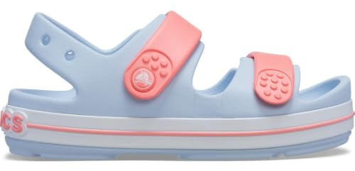 Crocs Crocband Cruiser Sandal K, Unisex-Kinder, Blau Frost/Guave, Größe 47