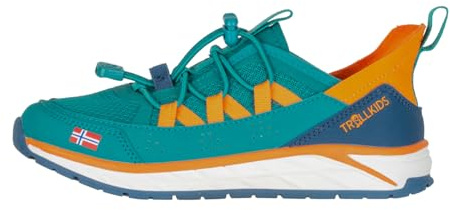 Trollkids Kids Trondheim Sneaker | Schnellschnürsystem, Herausnehmbare Innensohle
