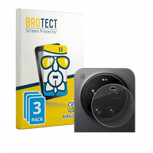 BROTECT 3 Stück Schutzglas für Xiaomi 17 Ultra (NUR Kamera) Schutzfolie Panzer Folie Glas[Extrem Kratzfest 9H, Anti-Fingerprint, Ultra-Transparent]