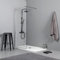 Kiamami Valentina Panneau de Douche en cm 110x190 Verre Clair | Walk in