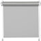 DomDeco Thermo-Rollo Hellgrau 110x150cm Klemm Fix Rollo