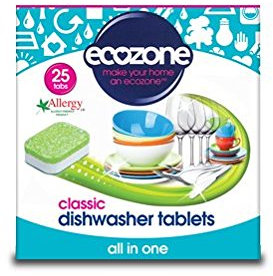 Ecozone | Dishwasher Tablets - Classic | 5 x 25 tabs