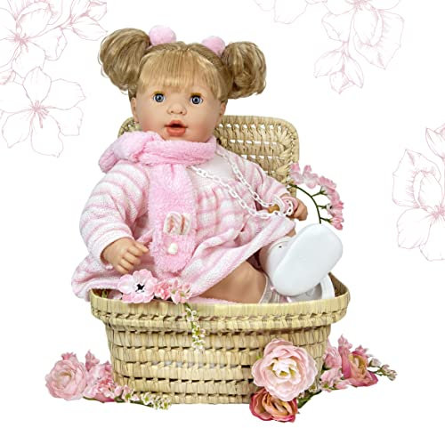 Nines d'Onil 1574 - Babypuppen - Claudia präsentiert in einem schönen karton. Qualität und Design unterstreichen ihre Gesten eines echten Babys