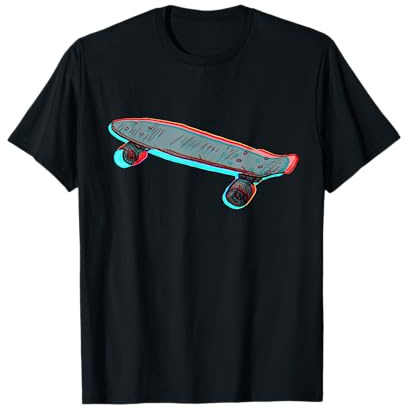 Skater Geschenk Skateboard Skateboard T-Shirt