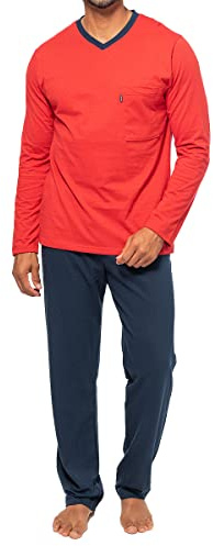 AMMANN - Organic Cotton - Herren - Schlafanzug Langarm - Bio-Baumwolle