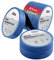Pack of 6 Blue Masking Painter Tape for Painting 24mm X 50 Meter | UV Resistance Tape used by Master Painters, Car Painters and artists | Strong Sticky Sharp Edge Tape for Decorating & DIY