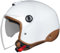 Nexx Y.10 Sunny Jetmhelm (White,M (57/58)), Weiß