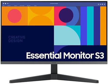 Samsung Écran PC Gaming S33GC 27 100Hz,4ms,Dalle IPS, Full HD 1920 x 1080,1 000 : 1, 250 cd/m², Flicker-Free , Eye Saver Mode, FreeSync, HDMI, Display Port,USB