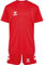 hummel Unisex Kinder Hmllogo Set Kids T-Shirt, True Red, 116 EU