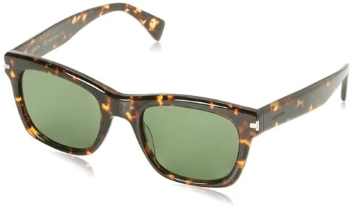 Lanvin LNV620S 234 Dark Havana Sunglasses Man Acetato, Modified Rectangle, 52