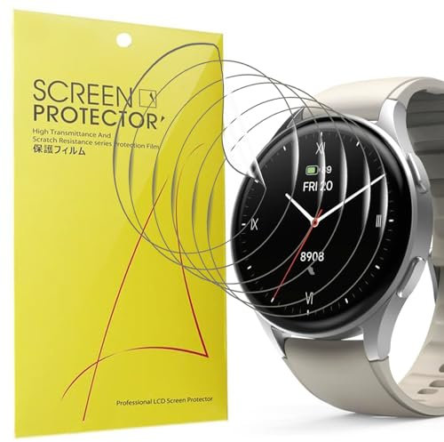 Blueshaweu Schutzfolie Kompatibel für Hama Smartwatch 8900, 1,32 HD klar Flexible TPU Displayschutzfolie [3 Stück] für Hama Smartwatch 8900