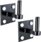 IRONTITE® 2 Pack Heavy Duty Gate Hinges, 19mm Gate Hooks On Plate, to Suit Driveway and Farm Gates. Black Gate Hinges Heavy Duty. 100mm (4) Square Plate.