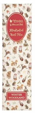 Wrendale Designs - Lima de uñas de Navidad Winter Woodland' Woodland Animal