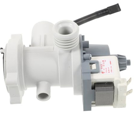 SEWOART Pompa Di Svuotamento Per Lavatrice Basso Rumore Facile Installazione Compatibile Con Vari Modelli Eccellente Prestazione Di Scarico Per Lavatrice Carico Frontale