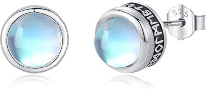 YueYuan Wikinger Ohrringe 925 Sterling Silber Nordischer Wikinger Schmuck Herren Ohrstecker Wikinger Runen Weihnachten Halloween Ostern Valentinstag Geburtstag Schmuck Geschenke für Herren Damen