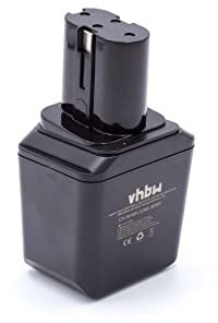vhbw batteria compatibile con Bosch serie PSR 1a generazione utensile elettrico (3000 mAh, NiMH, 12 V)