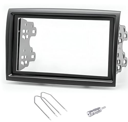 Sound-way - Kit Montage autoradio 2 DIN avec Supports Compatible avec Fiat Ducato Peugeot Boxer Citroen Jumper