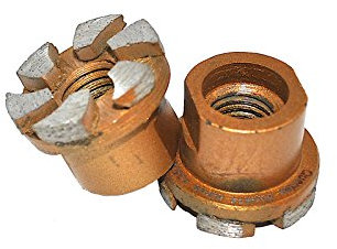 M14 Gold Diamant Schleiftopf, Durchmesser 35 mm, für Winkelschleifer.