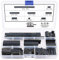ARCELI 120Pcs 2.54mm Recta de una hilera Placa PCB Junta Pin Hembra Cabezal de conexión Conector Kit de Surtido de Tiras para Arduino Prototype Shield (una Fila)