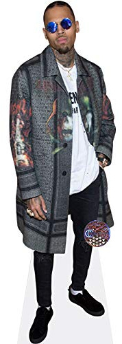 Chris Brown (Coat) Pappaufsteller mini