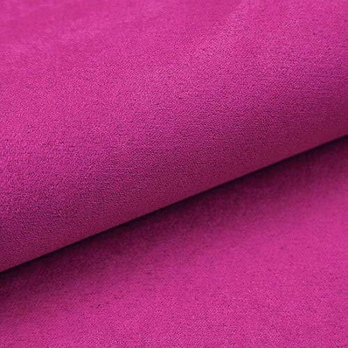HEKO PANELS 10 Meter Alcala Antara Polsterstoff Möbelstoff Meterware - z.B. Stoff für Stühle oder Eckbank Bezug Pink