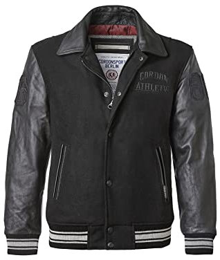 Cordon Sport Bronx Jacke, 1319-952-12 (Schwarz/Super black, L)