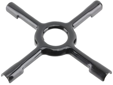 FIGEVIDA riduttore fornello gas per caffettiera Supporto per pentole per Cottura a Gas Colore: Moka, 130 mm