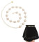 Floatdream Cintura a Catena per Donna, Metallo Catena In Vita Cintura, Eleganti Cintura, Per la Decorazione Dell'abbigliamento, Stringere il Perizoma del Vestito