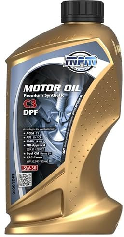 MPM Motoröl 5W-30 1 L für VW Golf IV Schrägheck (1J1) Golf V Schrägheck (1K1)