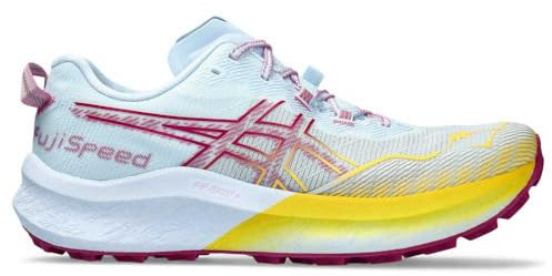 ASICS Damen Fujispeed 2 Sneaker, Light Blue BlackBerry, 40.5 EU