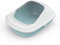 AllPetSolutions Cat Plastic Shell Litter Tray Toilet With Scoop Kitten Easy Cleaning Litter Tray | 50.5 x 38 x 23cm