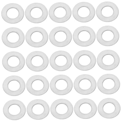 ULTECHNOVO 50stücke Edelstahl Flachunterlegscheiben Rostfreie Unterlegscheiben Für Industrielle Anwendungen Für Maschinenreparatur Und Konstruktion Langlebig Und Verschleißfest