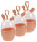 Ipetboom Porte-éponges Cosmétiques – Lot De 3 Boîtes De Rangement Pour Éponges De Beauté Étui De Voyage Réutilisable Avec Couvercle Contenant Pour Éponges De Maquillage Pour Femmes