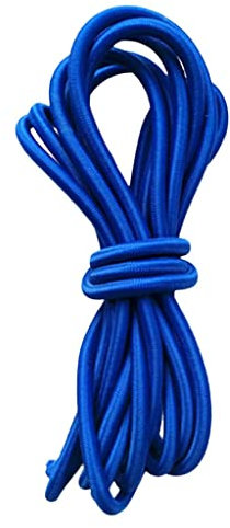Corde élastique bleue de 6 mm pour bateau, kayak, bateau, 2 m