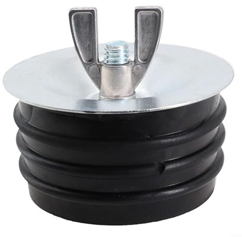 JoyousMall Sewer Cleanout Cap, Expansion Pipe Stopper Practical Drain Access Cover for Plumbing System Underground Drainage 4 inch 110mm(3in)
