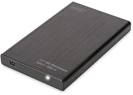 Digitus DA71104 Box Esterno USB 2.0 per HDD/SSD 2,5 SATA I-I