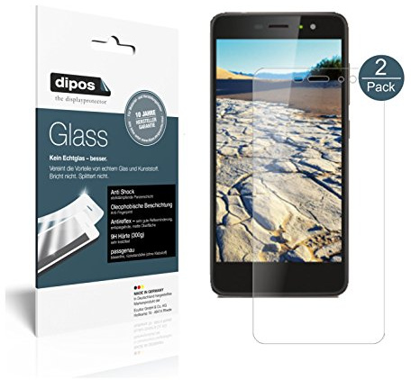 dipos I 2X Displayschutz matt kompatibel mit Gigaset GS170 Schutzfolie 9H Anti-Shock