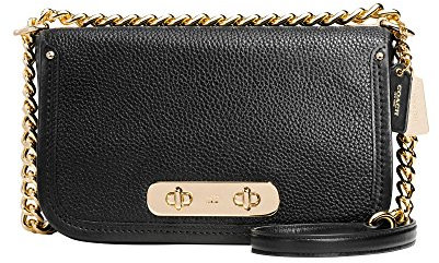 Coach Umhängetasche Swagger, Schwarz 54641