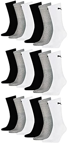 PUMA Unisex Sport 3p SocksHosiery