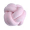 Nunubee Knot Pillow Ball Plüschkissen Spielzeug Couch Throw Pillow Sowohl Wohnkultur als auch Geschenk für Kinder φ18 cm / φ7.1 Zoll Pink-2line-S-S